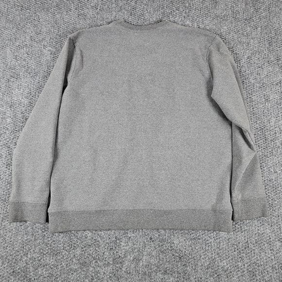Patagonia Gray Crewneck Sweatshirt Classic Logo Mountains Pullover Men's XL - Picture 7 of 7